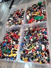 LEGO 1kg Mixed Bricks Plates Special Parts etc. Star Wars Knights Pirates City