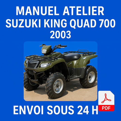 Manuel atelier suzuki - atelier, king