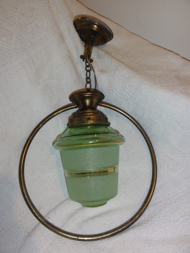 Ancienne suspension globe - ancienne,