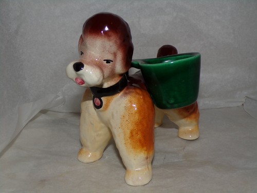 Chien caniche céramique - caniche,