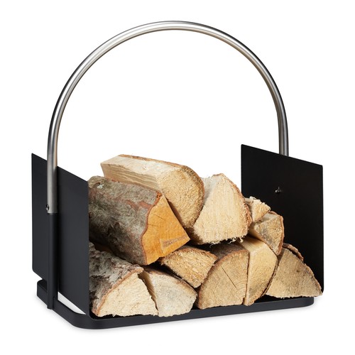 Panier bois cheminée - panier,