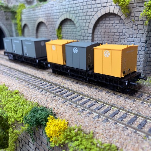 Wagons porte containers - 2,