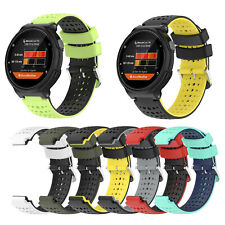Bracelet de montre en silicone pour Garmin Forerunner 220 230 235 620 630 735XT
