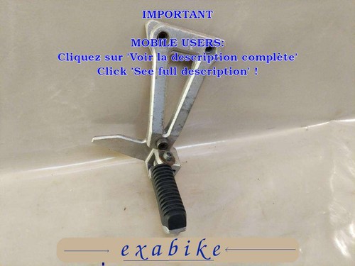 Platine repose pied arriere - platine, repose-pied