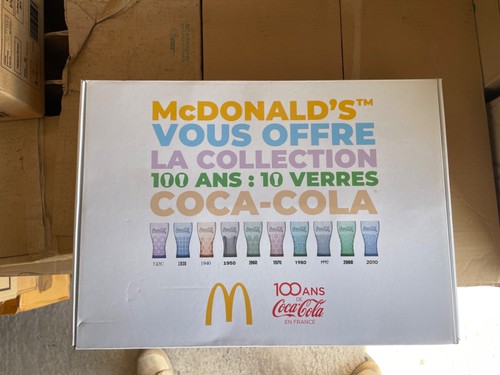 Verres coca cola coffret - 10,