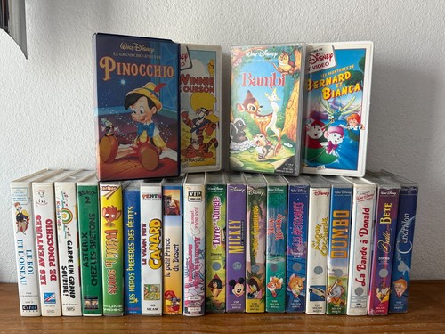Cassettes vhs dessin - 23,