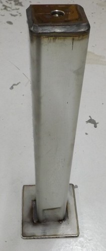 Pied support inox - pied,