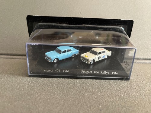 Voiture miniature duo peugeot - miniature,