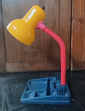 Lampe de bureau colorée 1980