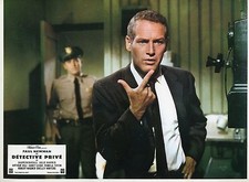 PAUL NEWMAN HARPER DETECTIVE PRIVE 1966 PHOTO ANCIENNE VINTAGE LOBBY CARD N°1