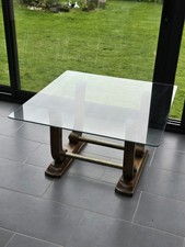 Table Basse En Verre Art Déco 
