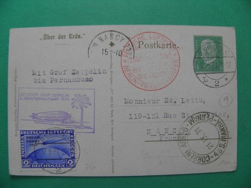 Germany 1931 uprated card - germany,