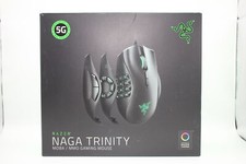 Razer Naga Trinity USB MMO/MOBA Gaming Mouse Black RZ01-02410100-R3M1 Used