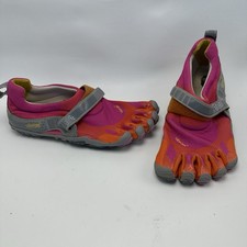Vibram Women’s Size US 9 EU 40 Five Finger Running Shoes W343 Orange/Pink