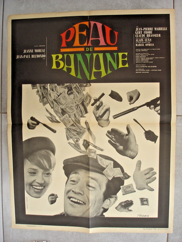 Affiche cinema ancienne peau - ancienne,