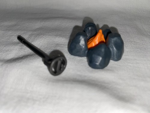 Playmobil marking iron fire