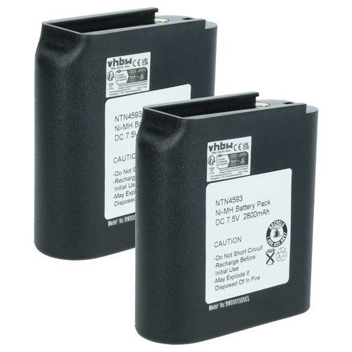 Batterie pour motorola - 2x,