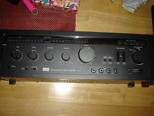 Sansui integrated dc - a-7, servo