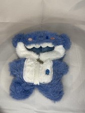 Popmart The Monsters 17cm Blue Labubu Dinosaur Costume