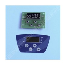 Afficheur + lexan pompe à