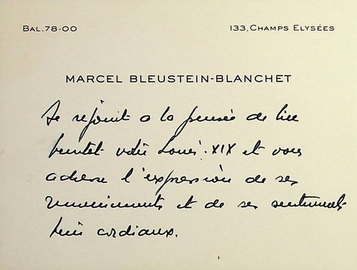 A marcel bleustein - ✒,