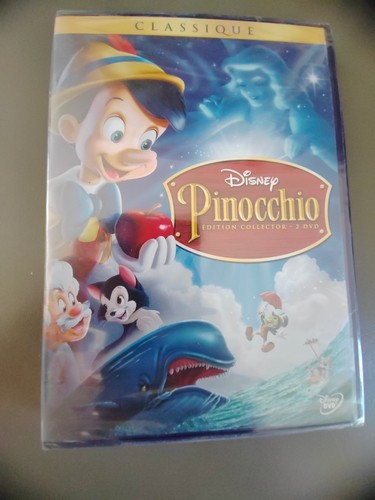 Pinocchio dvd disney sous - pinocchio,