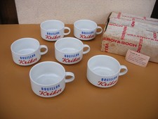 lot anciennes tasses bouillon Krikox villeroy & boch luxembourg neuf de stock