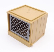 Playmobil brown hutch for rabbits