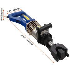Cintreuse De Barres D'Armature Électrique Hydraulique 1500 W 0-90° 6-20 Mm