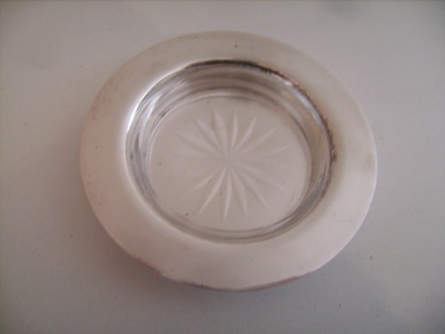 Petit cendrier porte bougie - cendrier/porte, en