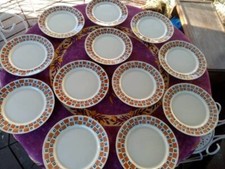 12 Assiettes Plates Fénal