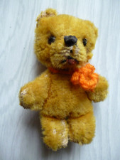 retro vintage small teddy bear/pooh antique stuffed toy