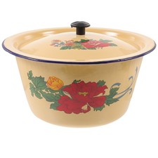 Lavabo rétro en émail de