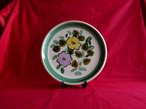 Plat rond faïencerie boch - plat,