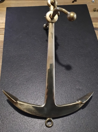 Ancre marine laiton pour - marine,