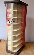 Ray Ban 1980s Sunglasses Display Case Bausch Lomb USA Rare Vintage Rayban