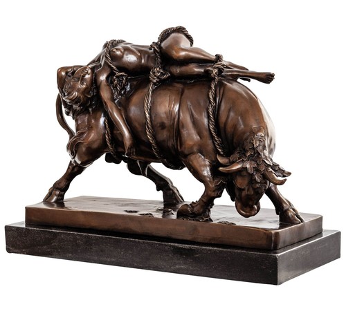 Statue taureau europe - statue,