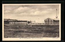 Old postcard La Courneuve, Usine de la Sainte-Rateau 