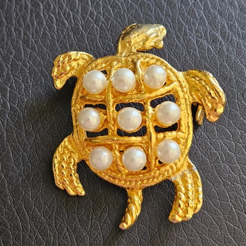 Broche tortue eau carapace - broche, d'eau