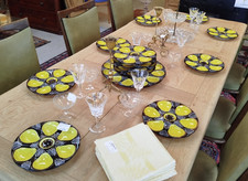 12 ASSIETTES a HUITRES + PLAT