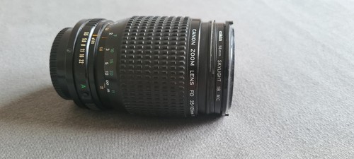 Objective canon zoom - objective, fd