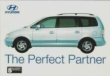 Hyundai Trajet SE Limited Edition 2004-2005 UK Market Sales Brochure 2.0 & CRTD