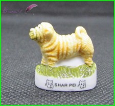 Feve Les Races de Chien Dog Edition Atlas " Le  Shar-Peï  "   #D47
