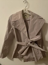 Burberry Lilac Short Belted