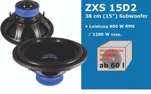 Hifonics zxs 15d2 - cm, (15")