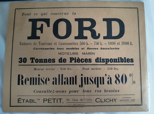 Carton publicitaire - ❤️,