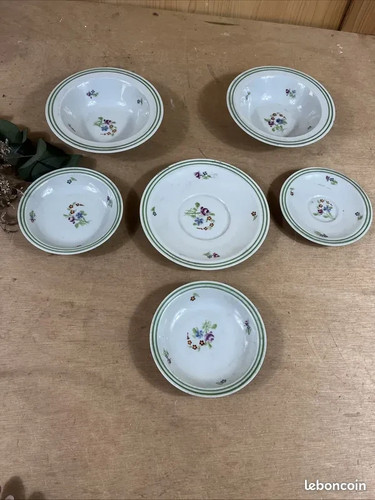 Lot vaisselle porcelaine - de,