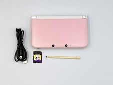 Console Nintendo 3DS XL LL rose blanc SD souple testée Japon veuillez lire {r...