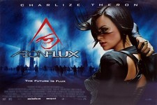 Aeon Flux - Original 2001 UK Mini-Quad (12"x16") Cinema Poster.