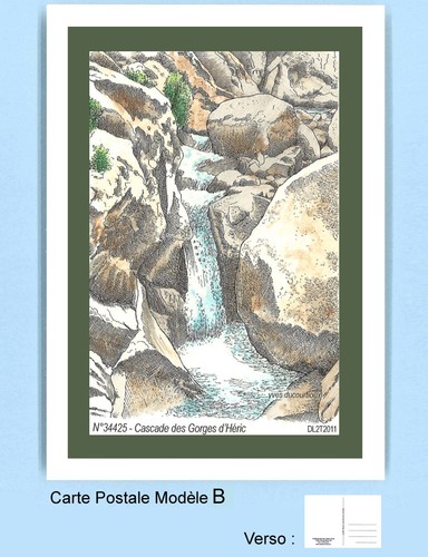 34425 carte postale - b,